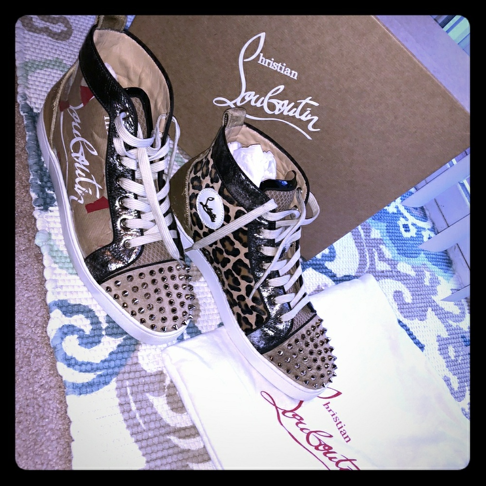 Christian loubotin sneakers